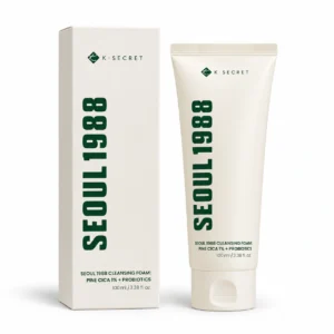 K Secret Seoul 1988 Cleansing Foam Pine Cica 1% + Probiotics - 150 ml